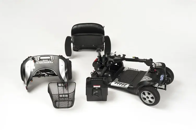 składany skuter dla niepełnosprawnych